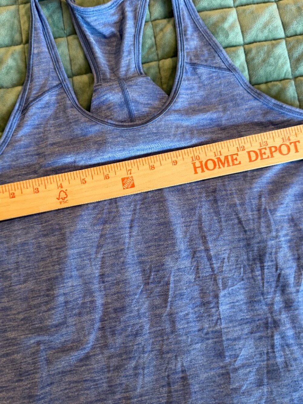 Lululemon Essential Tank Pleated Racerback - Picture 6 of 7